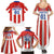 Personalized Paraguay 2024 Football Family Matching Summer Maxi Dress and Hawaiian Shirt Come On La Albirroja - Wonder Print Shop