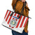 Paraguay 2024 Football Leather Tote Bag Come On La Albirroja - Wonder Print Shop