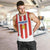 Personalized Paraguay 2024 Football Men Tank Top Come On La Albirroja - Wonder Print Shop