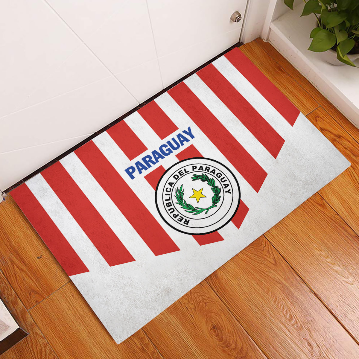 Paraguay 2024 Football Rubber Doormat Come On La Albirroja - Wonder Print Shop