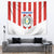 Paraguay 2024 Football Tapestry Come On La Albirroja