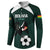 Personalized Bolivia 2024 Football Button Sweatshirt La Verd Go Champion - Wonder Print Shop