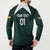 Personalized Bolivia 2024 Football Button Sweatshirt La Verd Go Champion - Wonder Print Shop