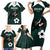 Personalized Bolivia 2024 Football Family Matching Short Sleeve Bodycon Dress and Hawaiian Shirt La Verd Go Champion - Wonder Print Shop