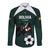 Personalized Bolivia 2024 Football Long Sleeve Button Shirt La Verd Go Champion - Wonder Print Shop