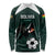 Personalized Bolivia 2024 Football Long Sleeve Shirt La Verd Go Champion - Wonder Print Shop