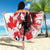 Canada 2024 Soccer Beach Blanket Canadian Player Maple Leaf - Wonder Print Shop