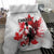 Canada 2024 Soccer Bedding Set Canadian Player Maple Leaf - Wonder Print Shop