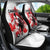 Canada 2024 Soccer Car Seat Cover Canadian Player Maple Leaf - Wonder Print Shop