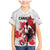 Personalized Canada 2024 Soccer Family Matching Mermaid Dress and Hawaiian Shirt Canadian Player Maple Leaf - Wonder Print Shop