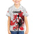 Personalized Canada 2024 Soccer Family Matching Off The Shoulder Long Sleeve Dress and Hawaiian Shirt Canadian Player Maple Leaf - Wonder Print Shop