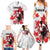 Personalized Canada 2024 Soccer Family Matching Summer Maxi Dress and Hawaiian Shirt Canadian Player Maple Leaf - Wonder Print Shop