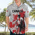 Personalized Canada 2024 Soccer Hawaiian Shirt Canadian Player Maple Leaf - Wonder Print Shop