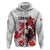 Personalized Canada 2024 Soccer Hoodie Canadian Player Maple Leaf - Wonder Print Shop