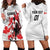 Personalized Canada 2024 Soccer Hoodie Dress Canadian Player Maple Leaf - Wonder Print Shop