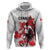 Personalized Canada 2024 Soccer Zip Hoodie Canadian Player Maple Leaf - Wonder Print Shop