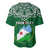 Custom Djibouti Baseball Jersey Jabuuti Emblem With Islamic Floral Circle - Wonder Print Shop