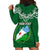 Custom Djibouti Hoodie Dress Jabuuti Emblem With Islamic Floral Circle - Wonder Print Shop