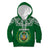 Custom Djibouti Kid Hoodie Jabuuti Emblem With Islamic Floral Circle - Wonder Print Shop