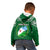 Custom Djibouti Kid Hoodie Jabuuti Emblem With Islamic Floral Circle - Wonder Print Shop