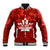 1 July Canada Independence Day Baseball Jacket Canadian Maple Leaf Happy 156th Anniversary - Wonder Print Shop