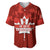 1 July Canada Independence Day Baseball Jersey Canadian Maple Leaf Happy 156th Anniversary - Wonder Print Shop