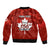 Custom 1 July Canada Independence Day Bomber Jacket Canadian Maple Leaf Happy 156th Anniversary - Wonder Print Shop