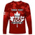 Custom 1 July Canada Independence Day Long Sleeve Shirt Canadian Maple Leaf Happy 156th Anniversary - Wonder Print Shop