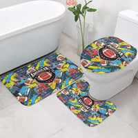 American Football Graffiti Bathroom Set Unique Style - Wonder Print Shop