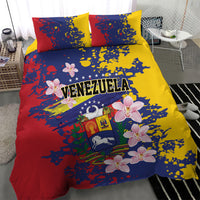 Venezuela Orchid Cattleya Mossiae Bedding Set Flag Color Inspired