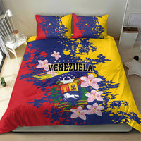 Venezuela Orchid Cattleya Mossiae Bedding Set Flag Color Inspired