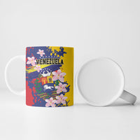 Personalized Venezuela Orchid Cattleya Mossiae Ceramic Mug Flag Color Inspired