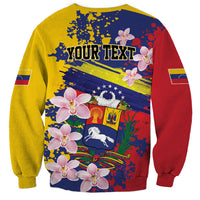 Personalized Venezuela Orchid Cattleya Mossiae Sweatshirt Flag Color Inspired