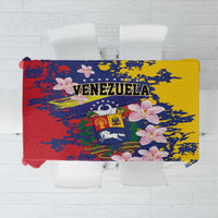 Venezuela Orchid Cattleya Mossiae Tablecloth Flag Color Inspired