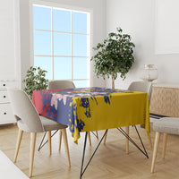 Venezuela Orchid Cattleya Mossiae Tablecloth Flag Color Inspired