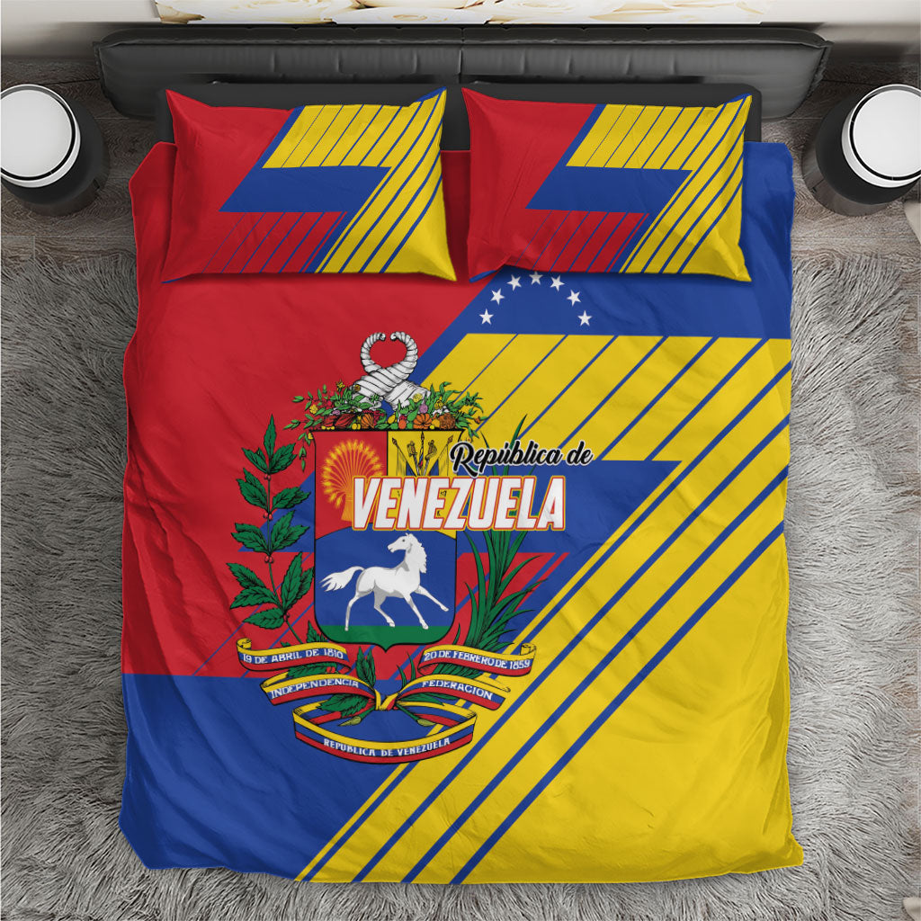 Republic of Venezuela Bedding Set Flag Color Inspired