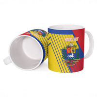 Personalized Republic of Venezuela Ceramic Mug Flag Color Inspired