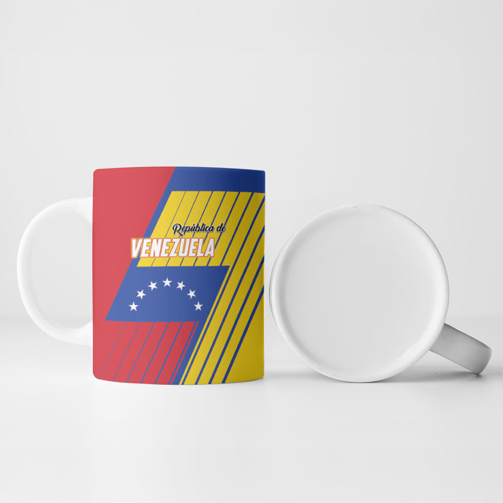 Personalized Republic of Venezuela Ceramic Mug Flag Color Inspired