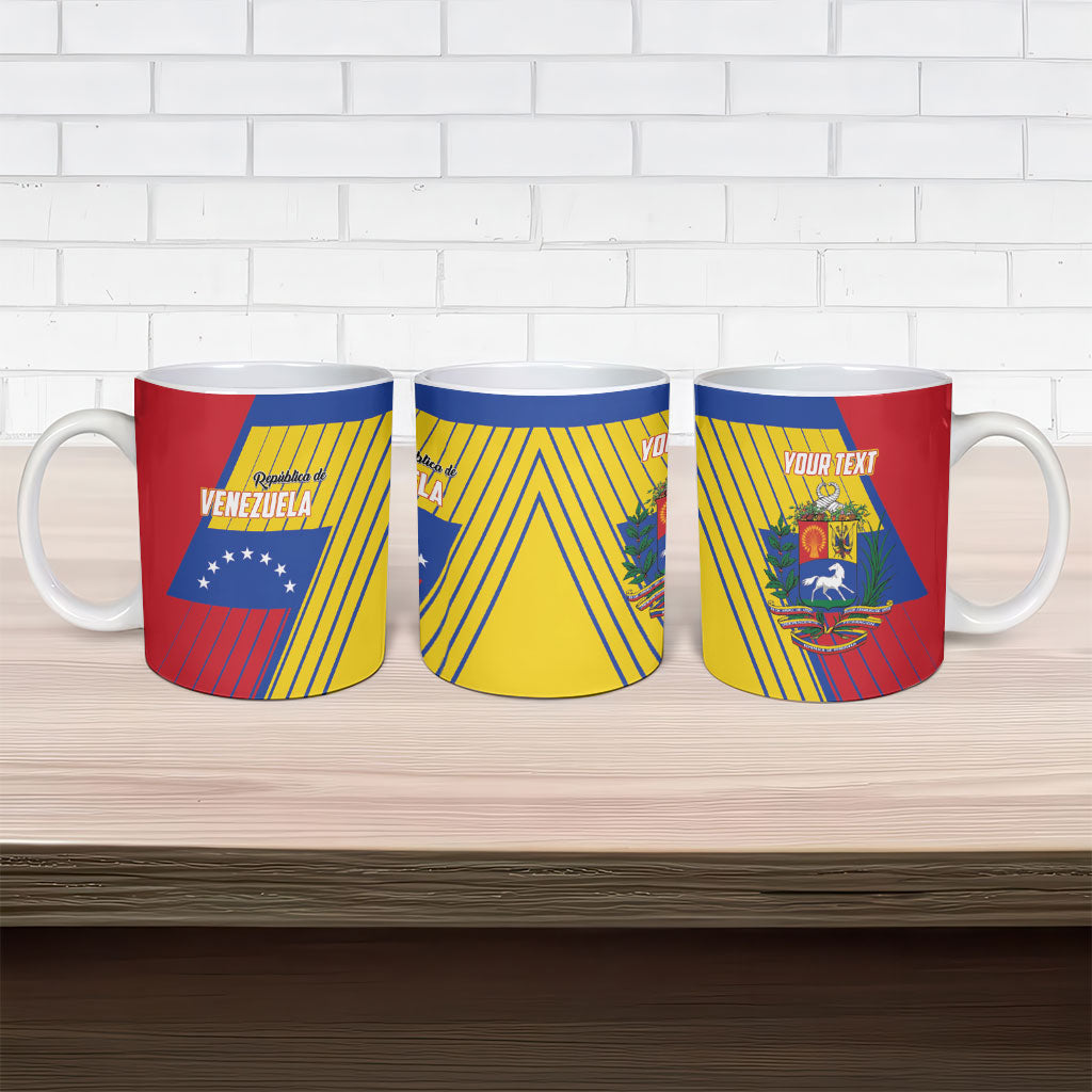 Personalized Republic of Venezuela Ceramic Mug Flag Color Inspired