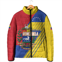 Personalized Republic of Venezuela Padded Jacket Flag Color Inspired