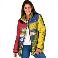 Personalized Republic of Venezuela Padded Jacket Flag Color Inspired