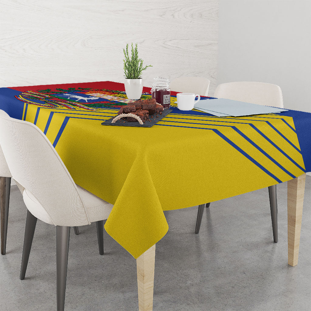 Republic of Venezuela Tablecloth Flag Color Inspired
