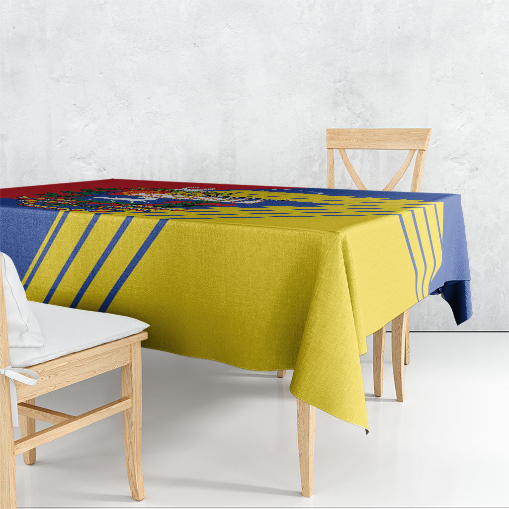 Republic of Venezuela Tablecloth Flag Color Inspired
