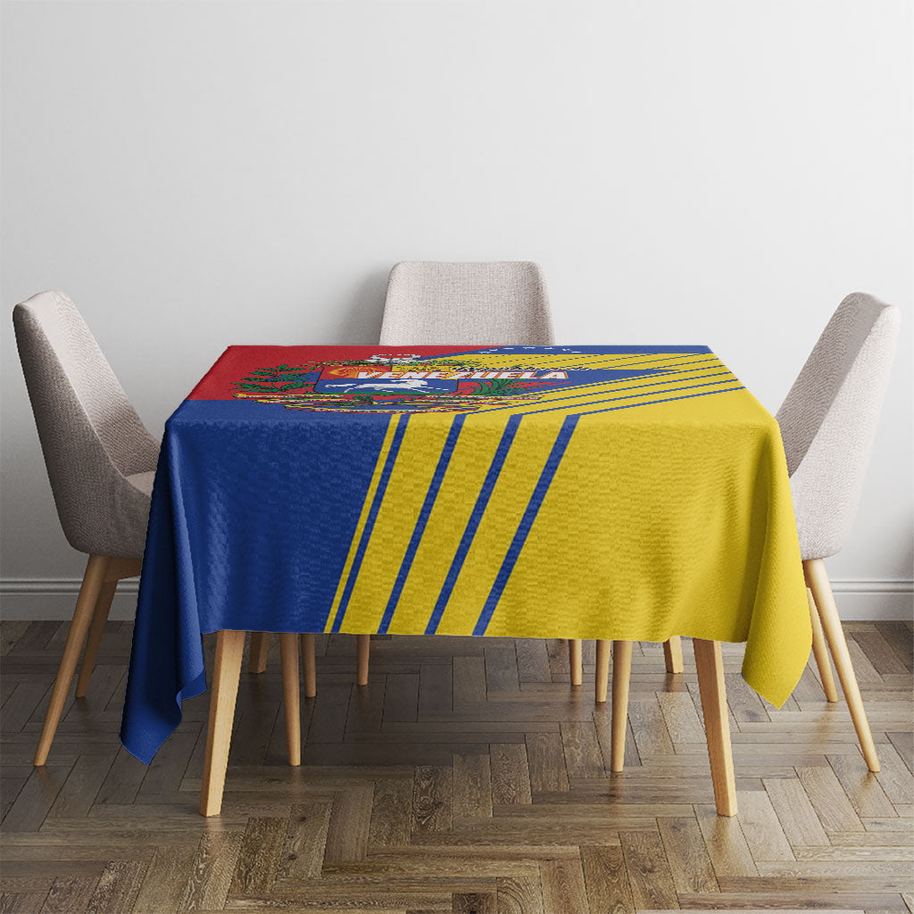 Republic of Venezuela Tablecloth Flag Color Inspired