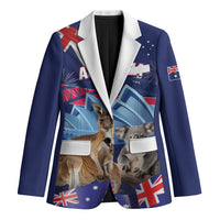 Personalised Australia Kangaroo Koala Blazer Aussie Flag Inspired
