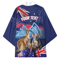 Personalised Australia Kangaroo Koala Kimono Aussie Flag Inspired