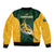 South Africa Rugby Bomber Jacket Springboks Go Champions Protea Pattern - Wonder Print Shop