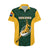 South Africa Rugby Hawaiian Shirt Springboks Go Champions Protea Pattern - Wonder Print Shop