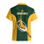 South Africa Rugby Hawaiian Shirt Springboks Go Champions Protea Pattern - Wonder Print Shop