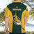 South Africa Rugby Hawaiian Shirt Springboks Go Champions Protea Pattern - Wonder Print Shop